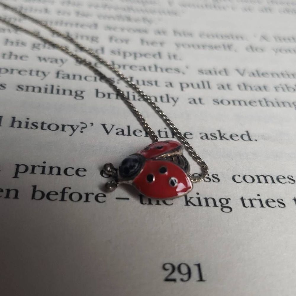 Lady Bug Necklace - Picture 3 of 12